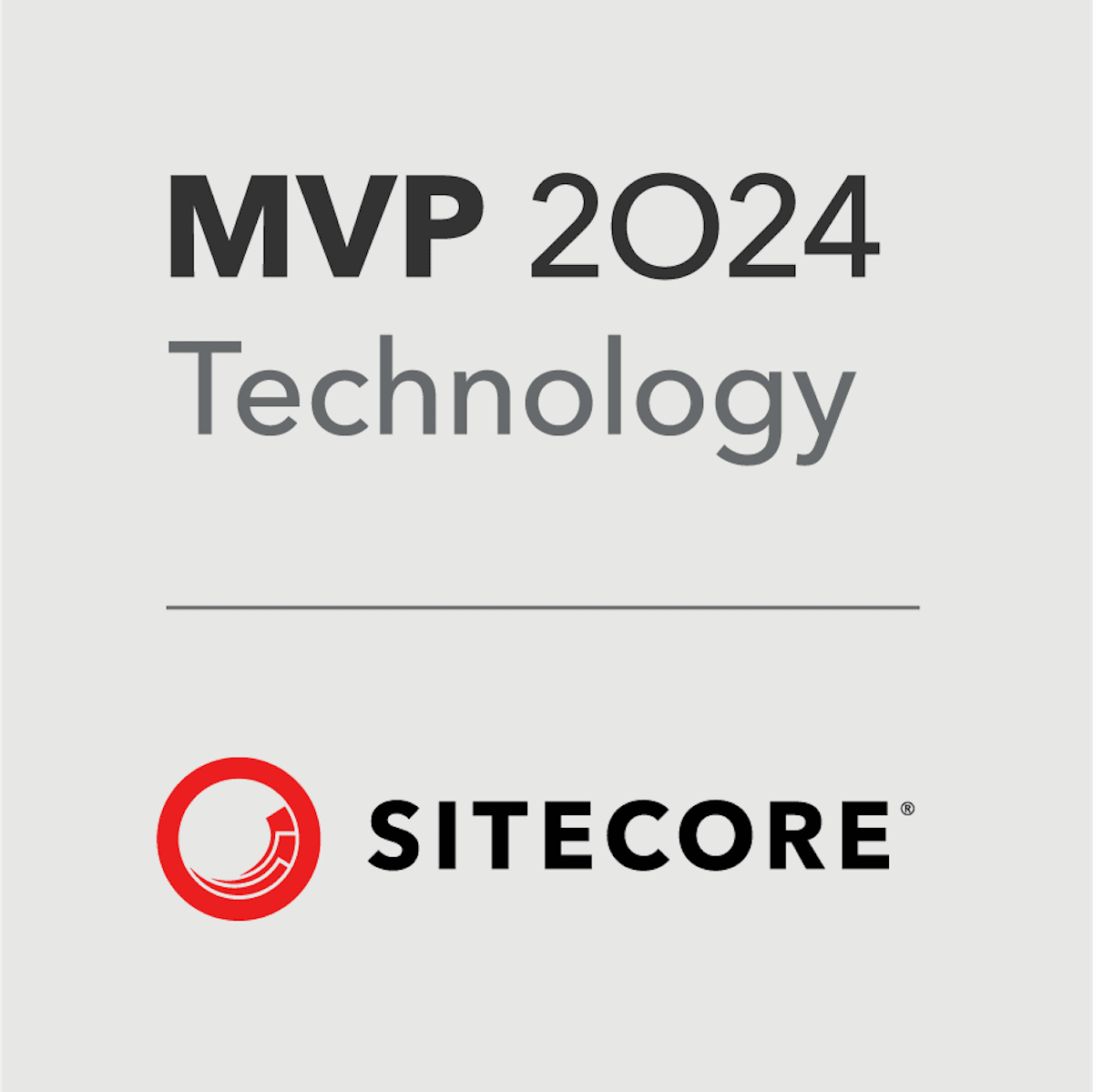 Sitecore Technology MVP 2024
